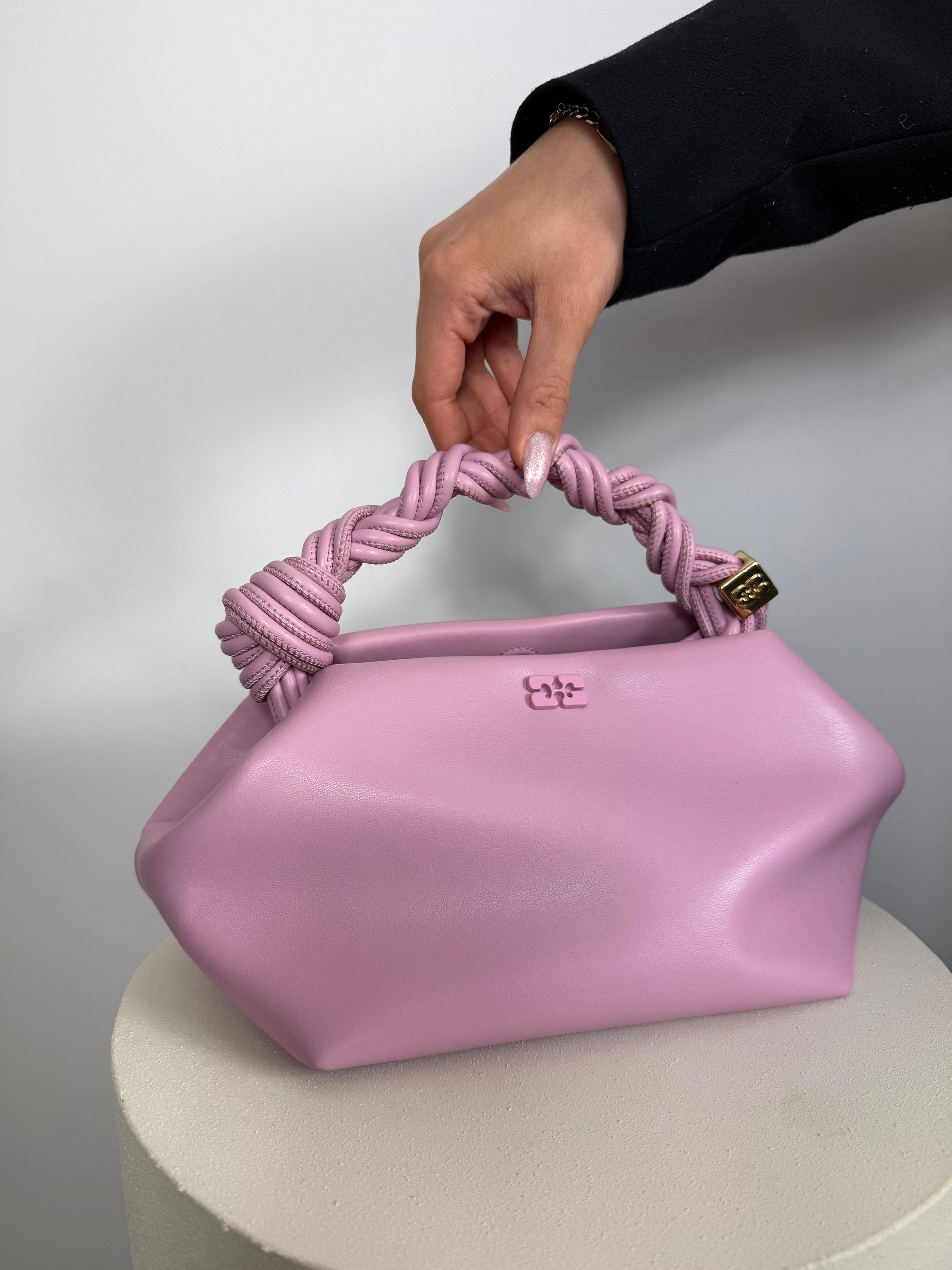 Ganni Roze Small Bou Bag