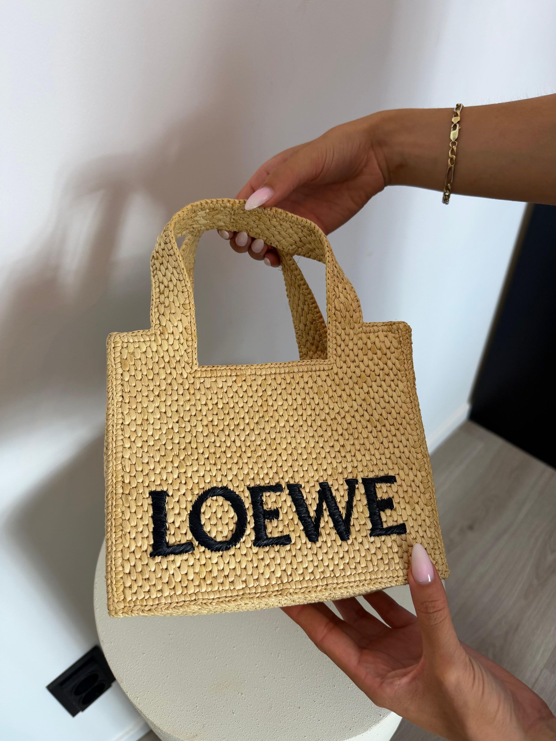 LOEWE RAFFIA MINI