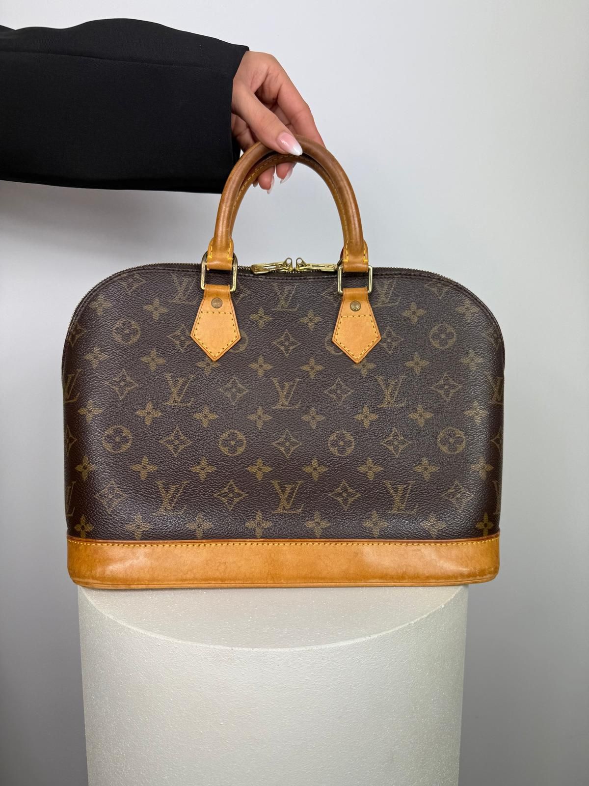 Louis Vuitton Alma PM Brown Monogram Canvas