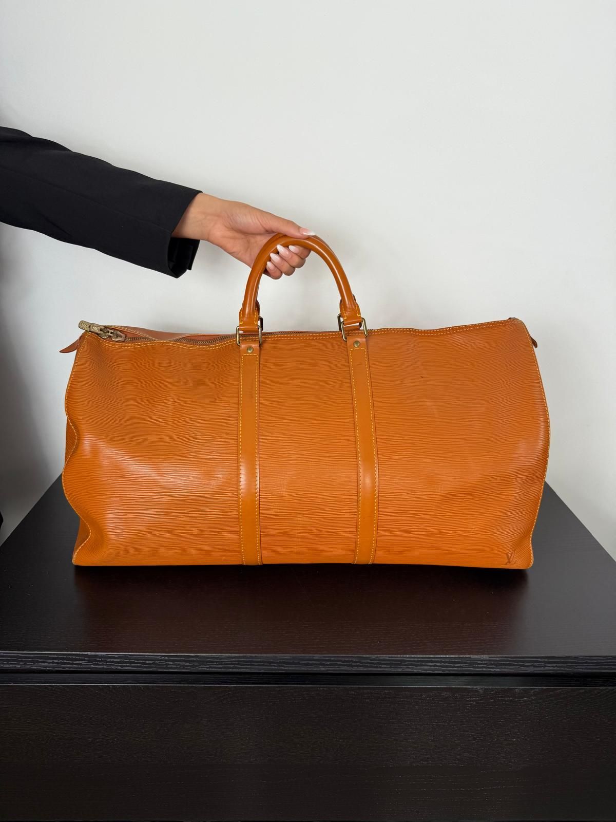 Louis Vuitton Epi Leather Keepall 50