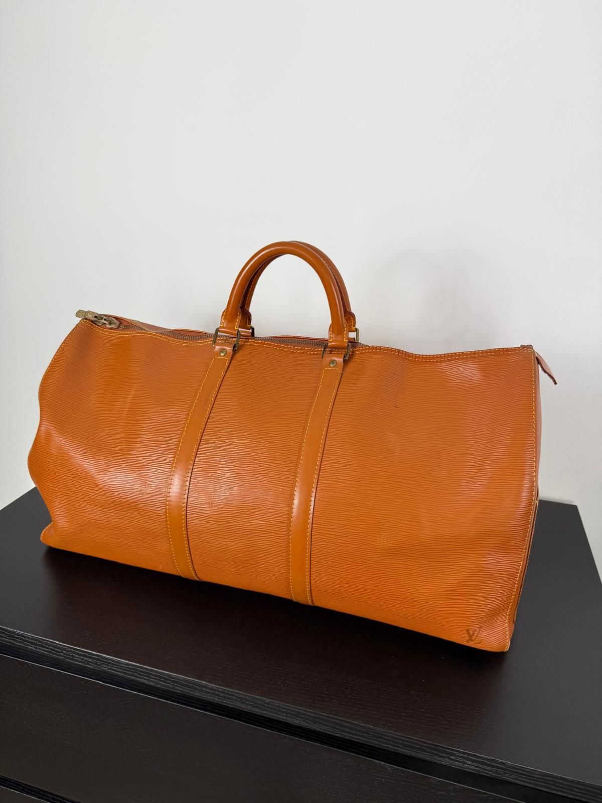 Louis Vuitton Epi Leather Keepall 50