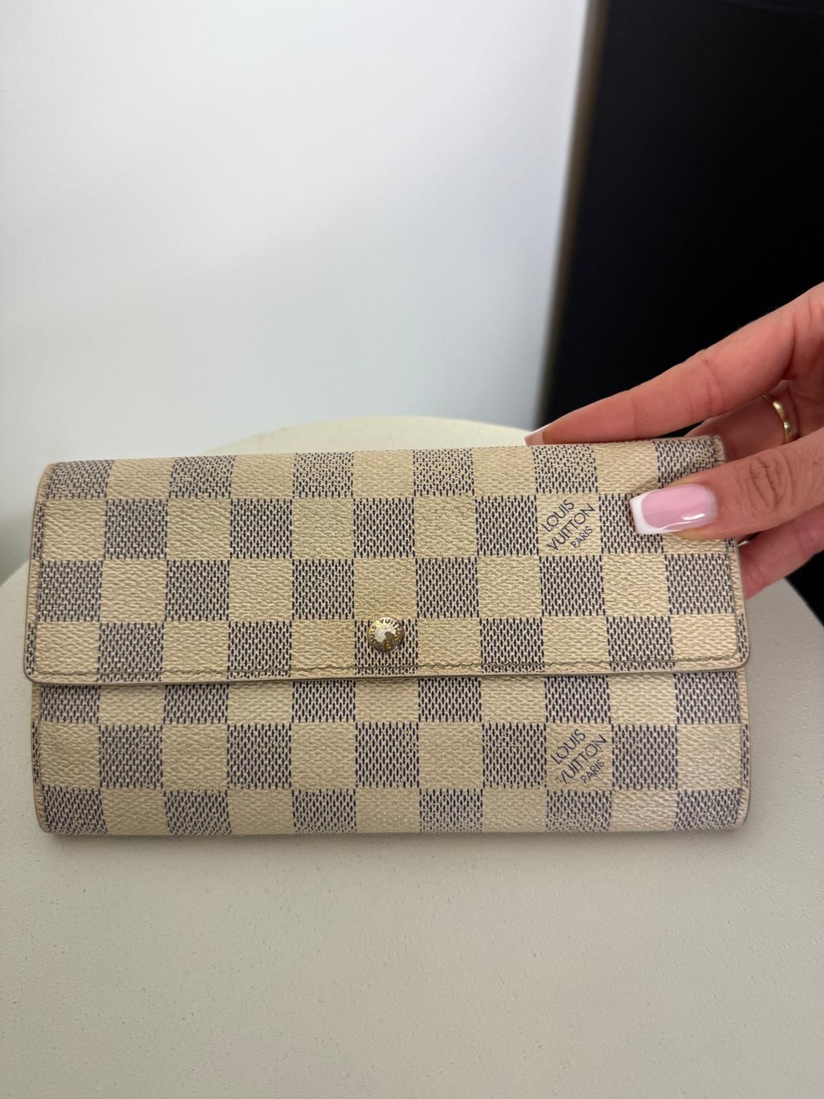 Louis Vuitton Damier Azur Canvas Wallet