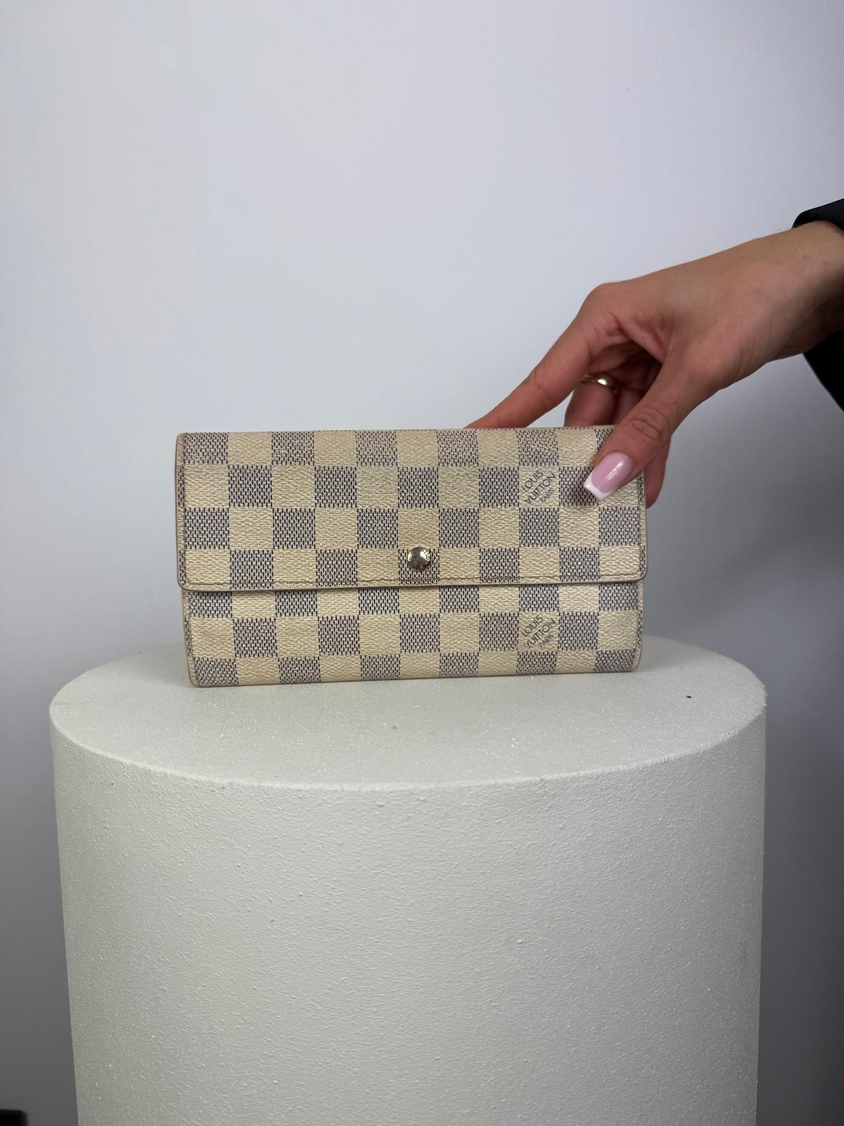 Louis Vuitton Damier Azur Canvas Wallet