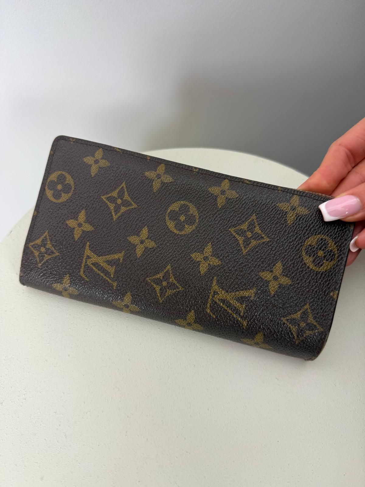 Louis Vuitton Monogram Canvas Credit Card/Checkbook Holder