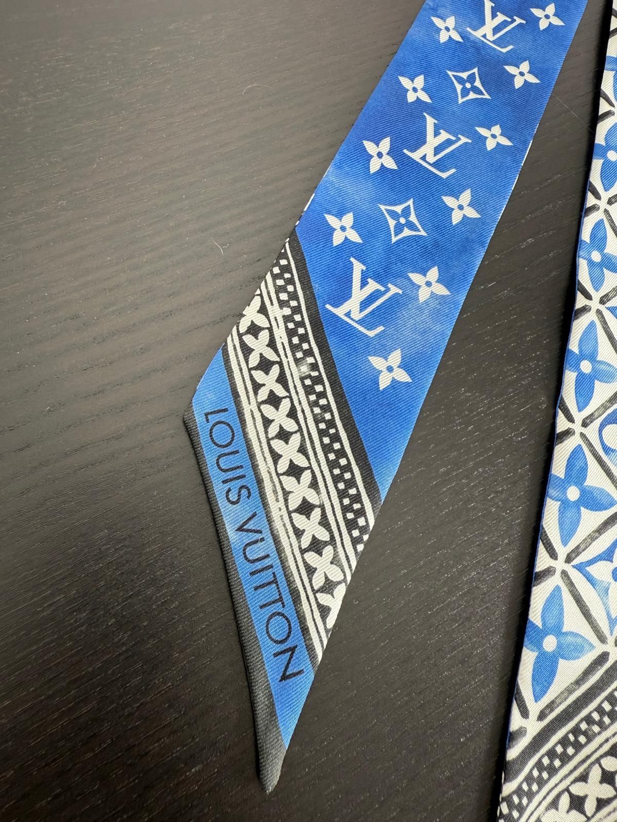 Louis Vuitton Blue Bandeau