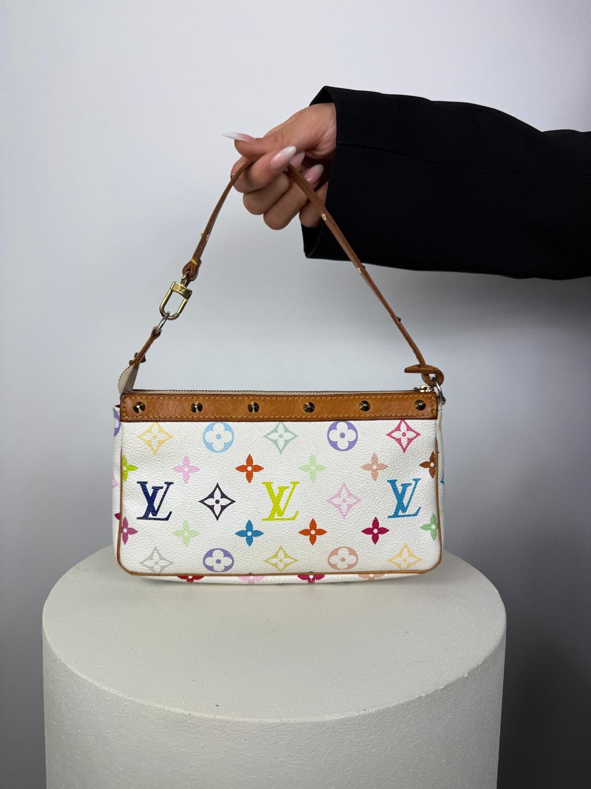 Louis Vuitton Multicolor Pochette – Takashi Murakami