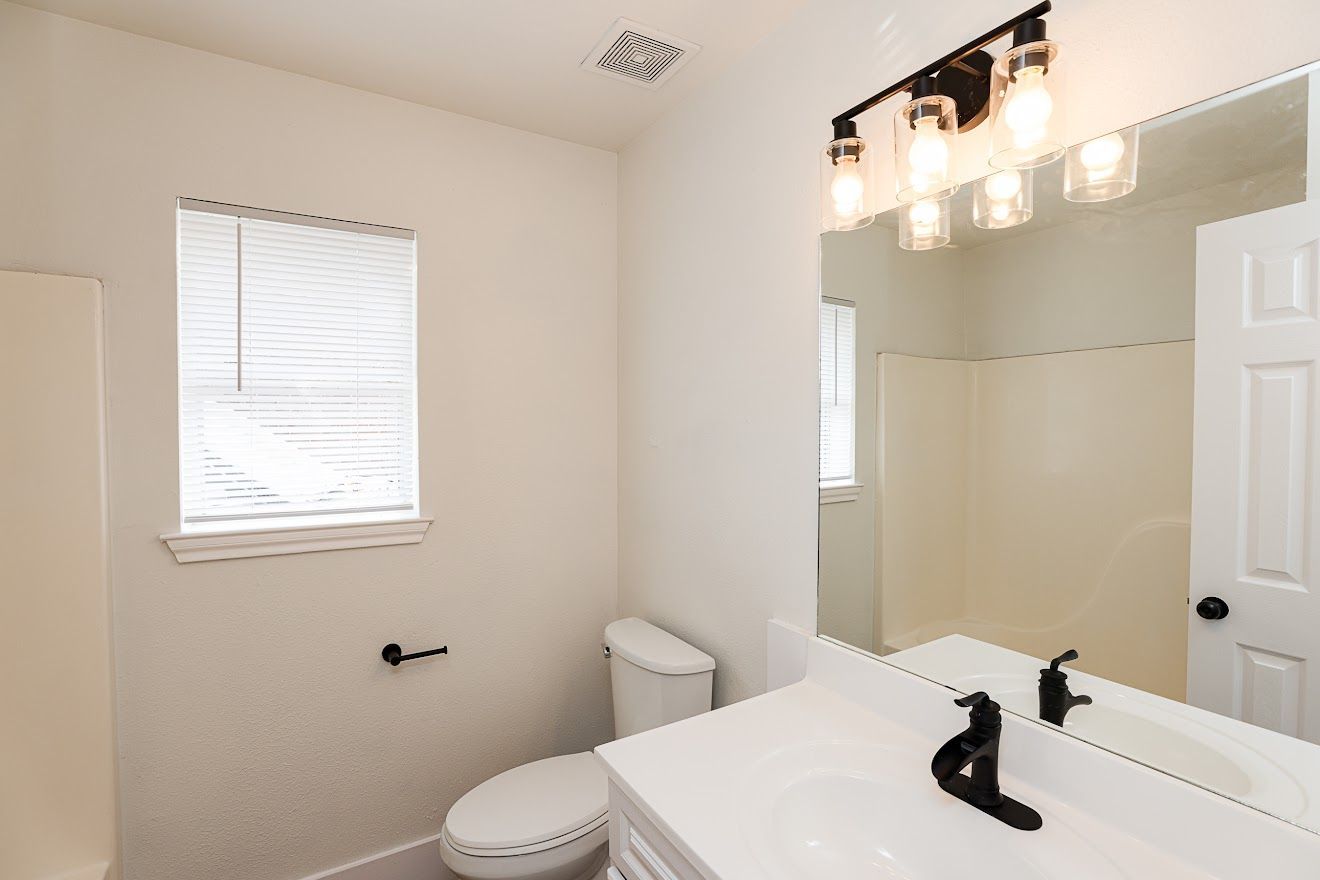 Interior Photo of a remodeled bathroom