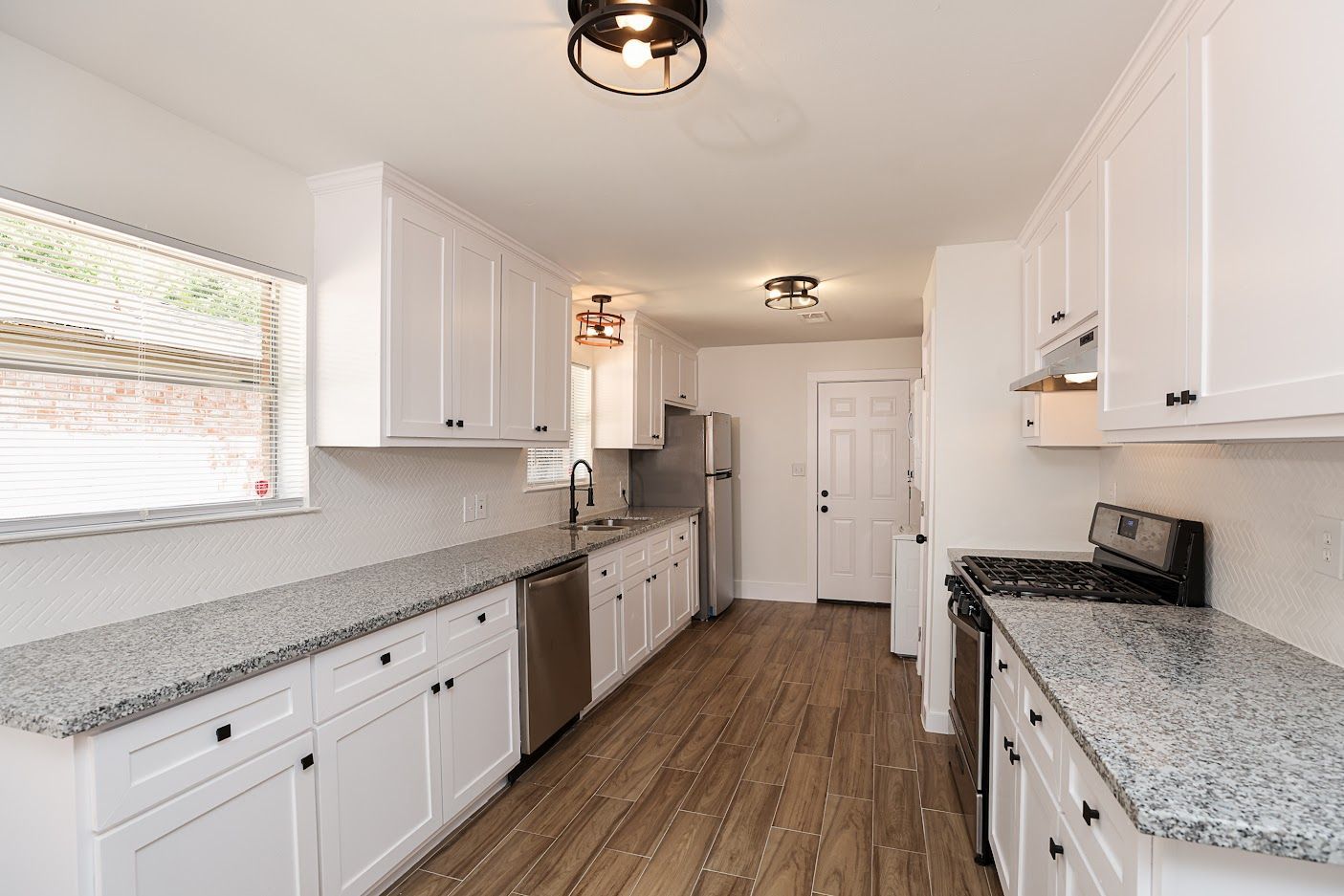 Interior Photo of a remodeled kitchen