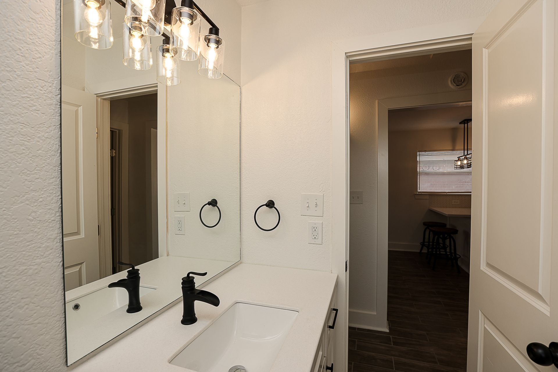 Interior Photo of a remodeled bathroom