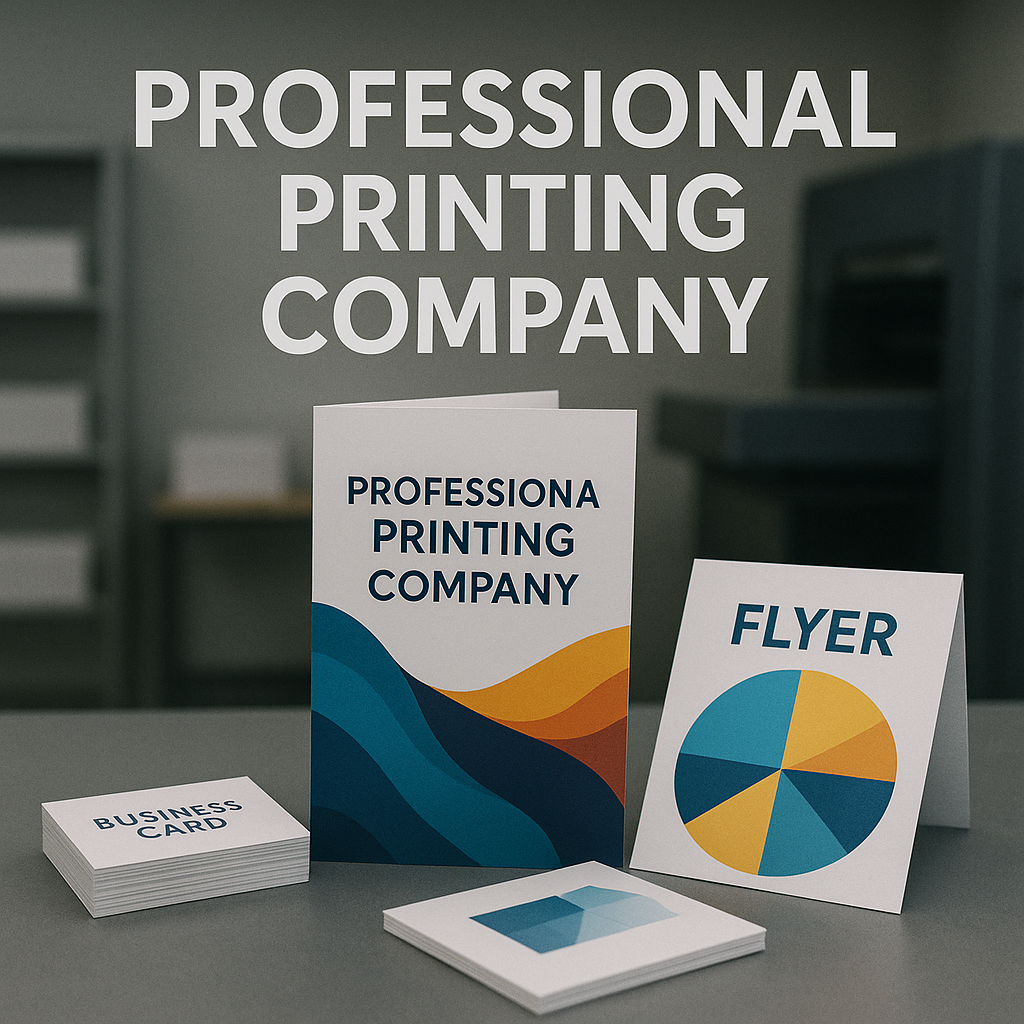 High-quality commercial printing services in San Ramon, CA by Prestige Printing & Graphics.