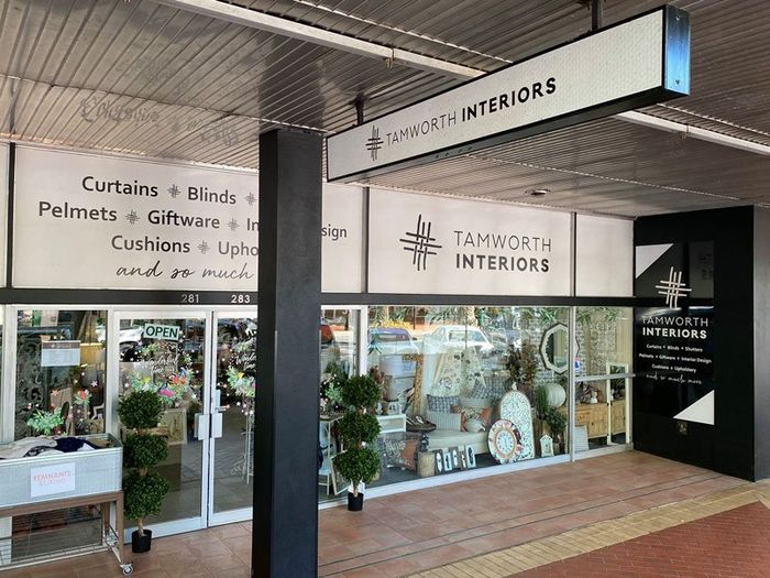 Front of Tamworth Interiors store — Homeware provider in Tamworth, NSW