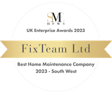 Uk enterprise awards 2023 fix team ltd best home maintenance company 2023 south west