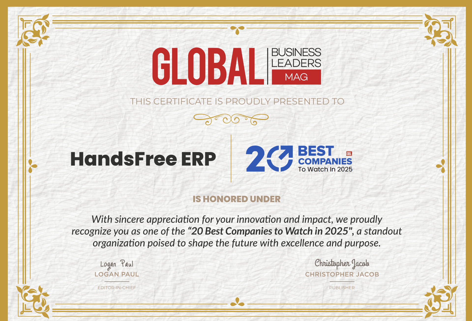 Top CIO ERP solutions provider for 2025