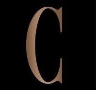 TB monogram, gold and white letters overlapping on black background.