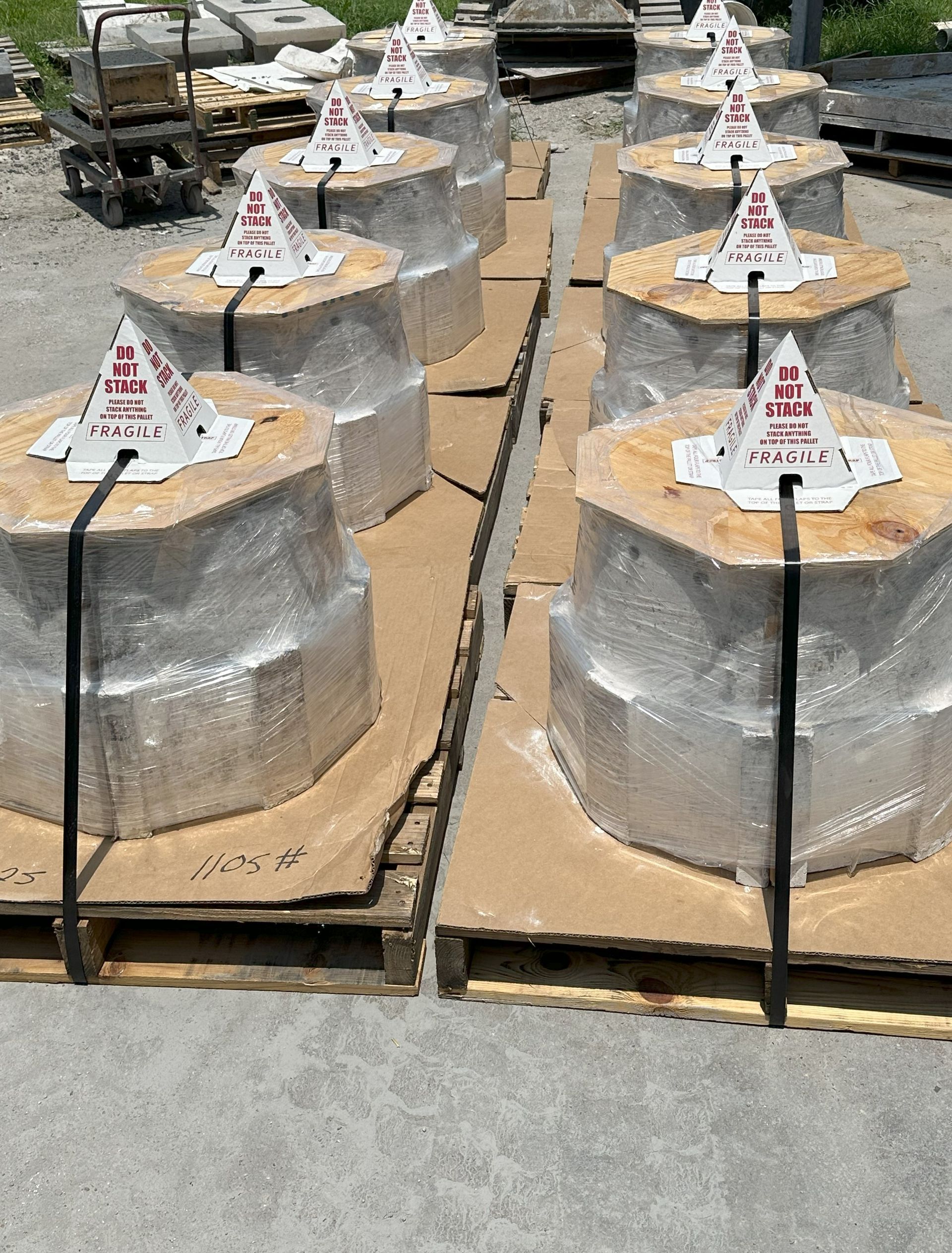 industrial precast burner tiles