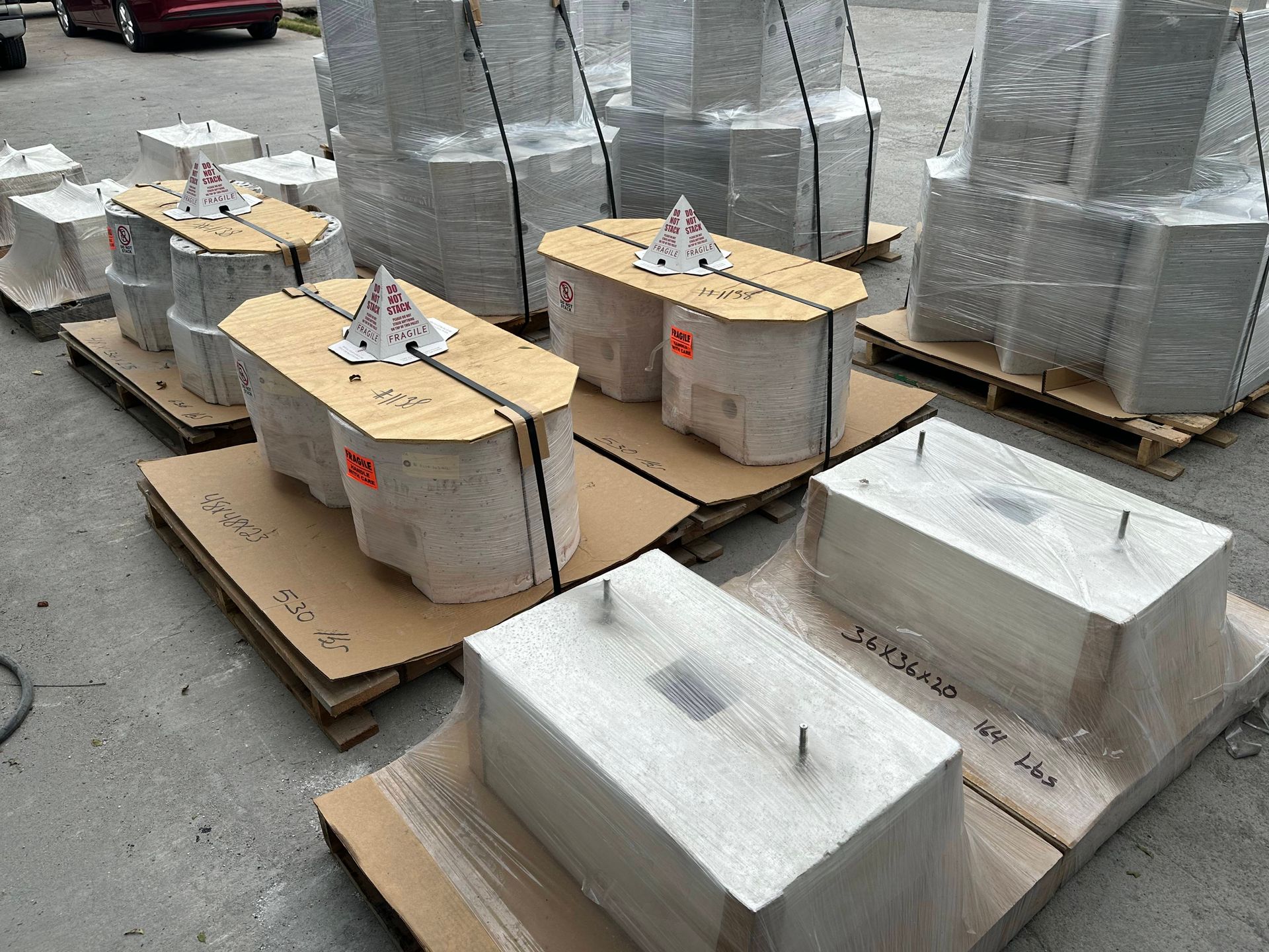 precast shapes for industrial furnaces