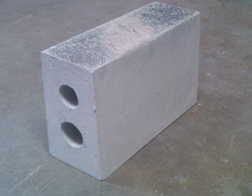 precast refractory pier block