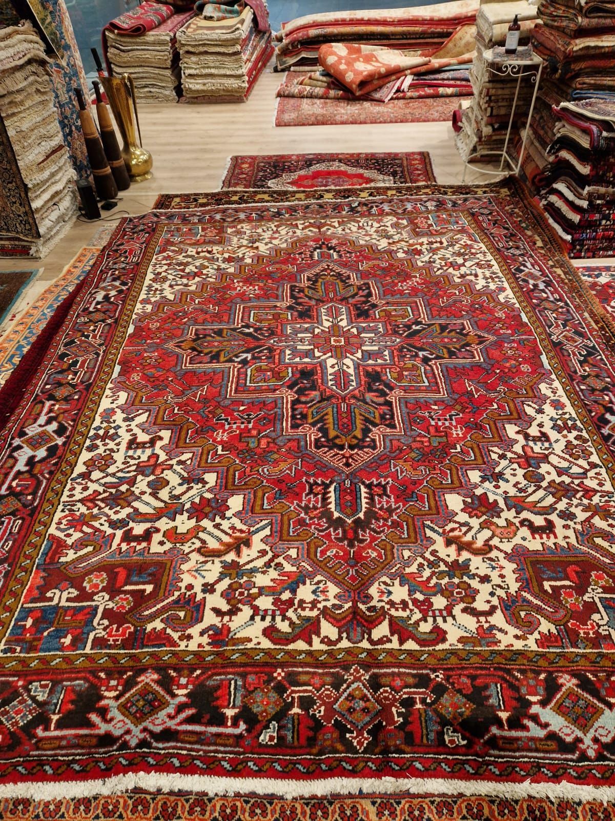 Tappeti persiani Heriz Mondo Tappeti Vicenza www.tappetiavicenza.it