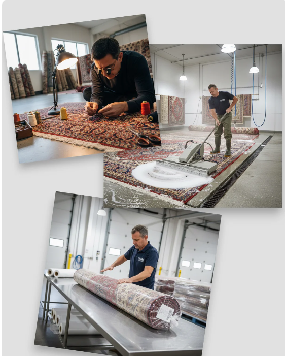 Lavanderia professionale per tappeti e servizi di pulizia