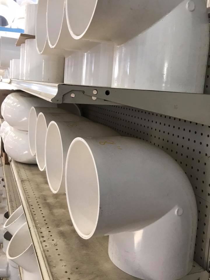 Item Stocks on Warehouse — Tulare, CA — Mid-Valley Pipe & Supply