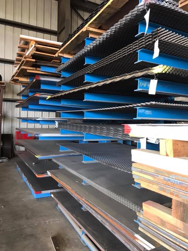 Expanded Metals on Warehouse — Tulare, CA — Mid-Valley Pipe & Supply