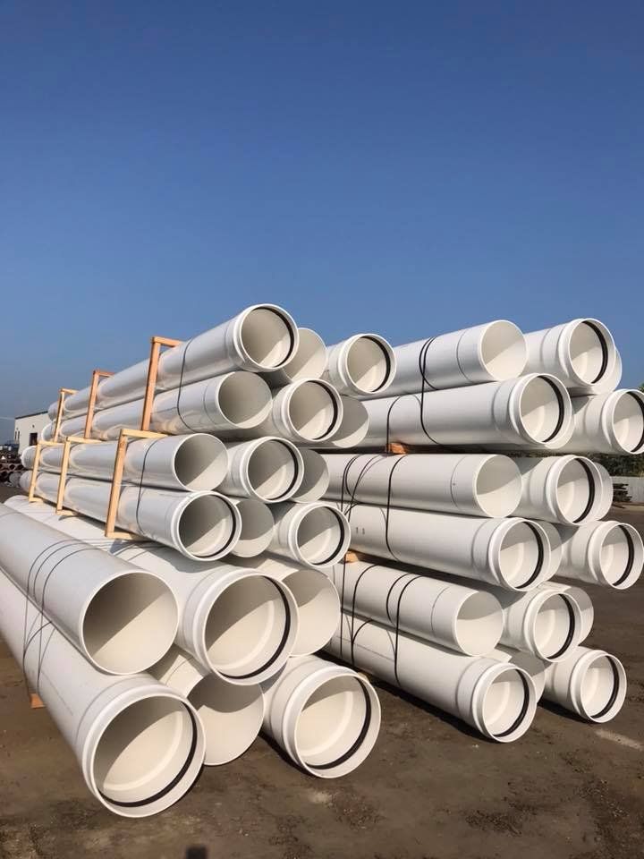 PVC Pipes on Construction Area — Tulare, CA — Mid-Valley Pipe & Supply