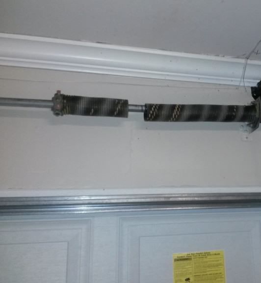 Garage door Broken Spring
