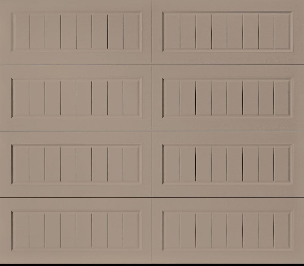 Carriage House Long Bead Board Garage Door