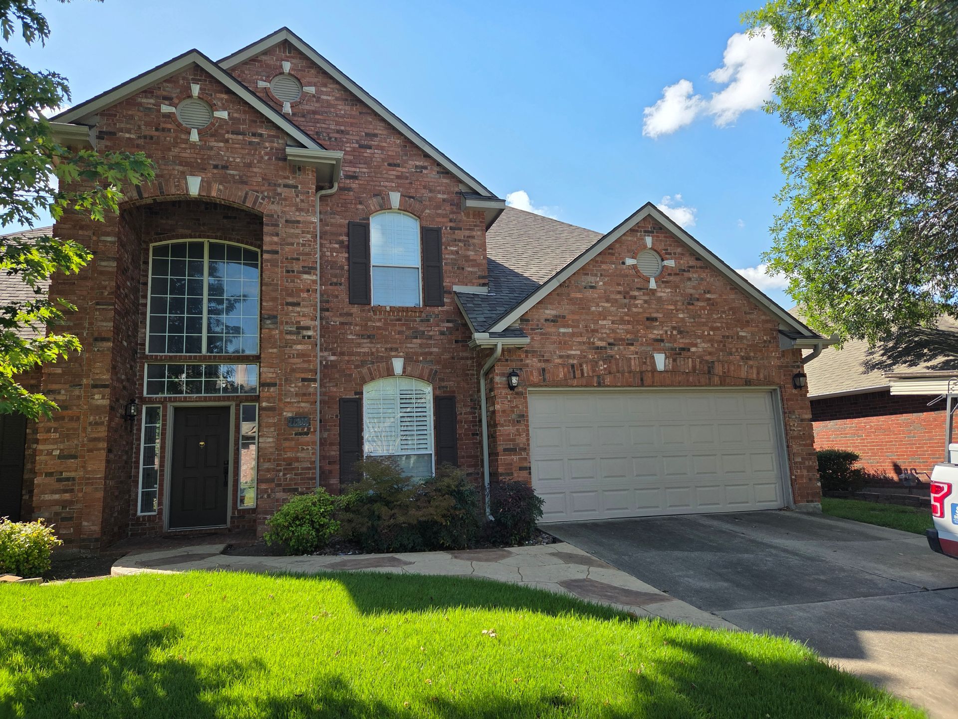 New garage door installation
