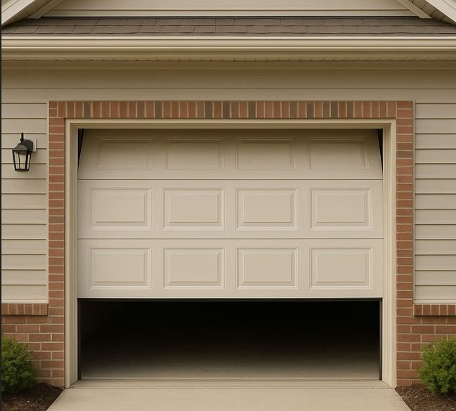 garage door opening halfway