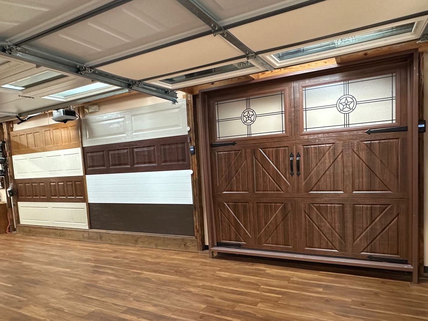 garage door showroom plano - garage door repair lucas tx