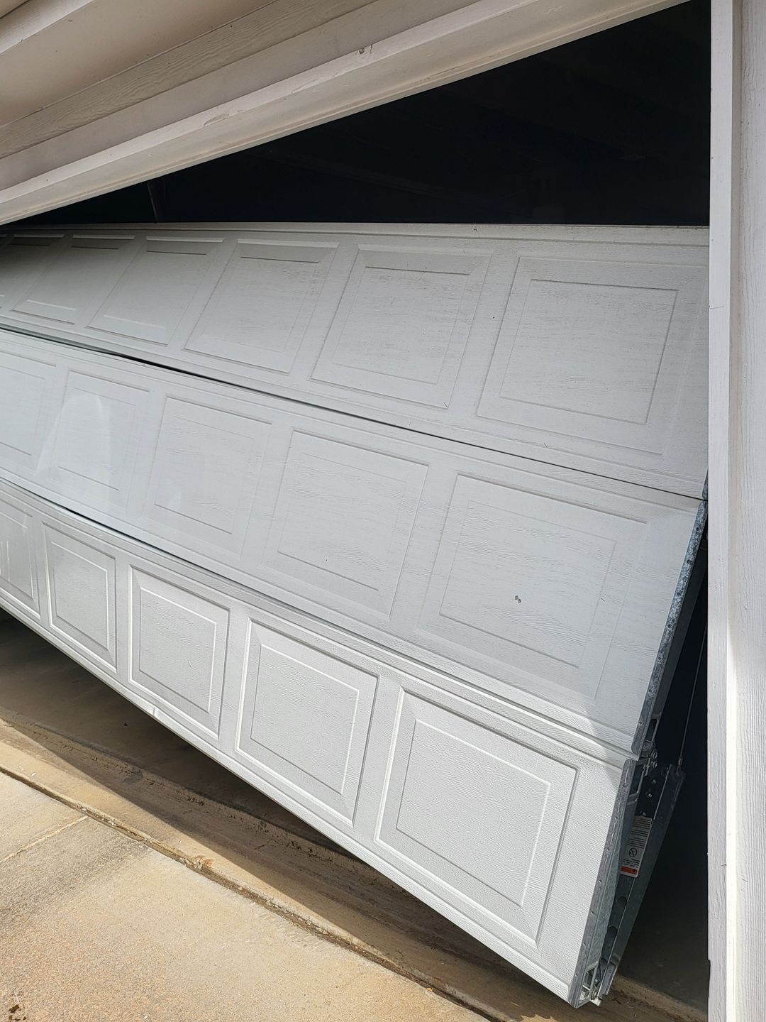 garage door off track - garage door repair lucas tx