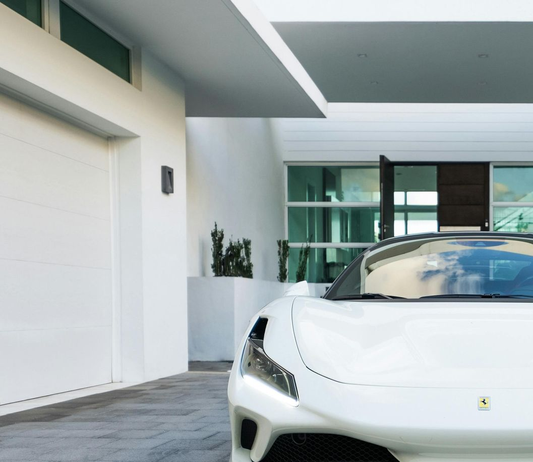 High lift garage door