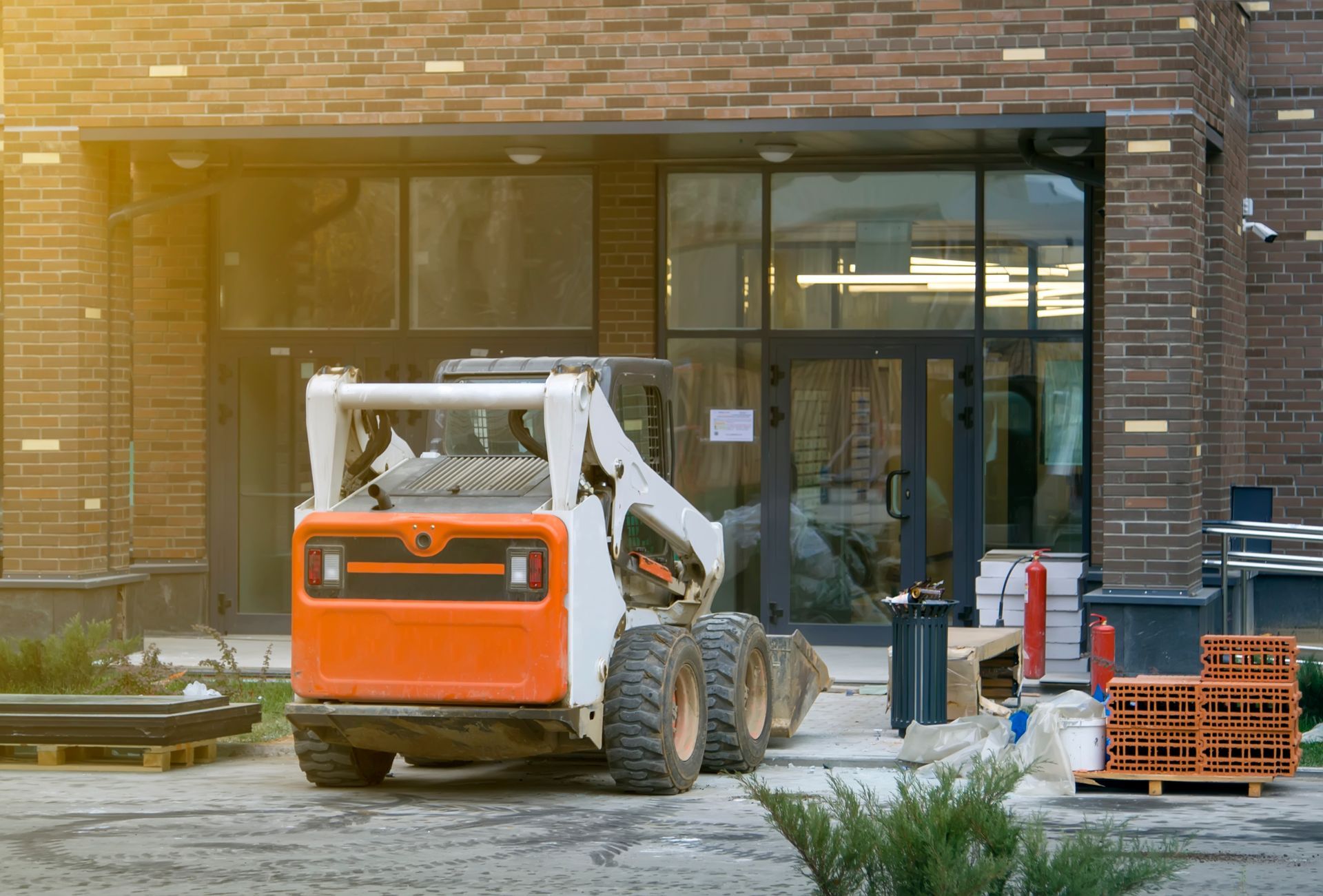 Stand Behind Skid Steer