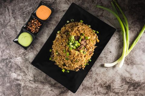 Fried rice with onion chives — Palm Desert, CA — Mi Cultura
