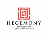 HEGEMONY Sports logo with red geometric emblem and tagline “RESULTS NOT EXCUSES”