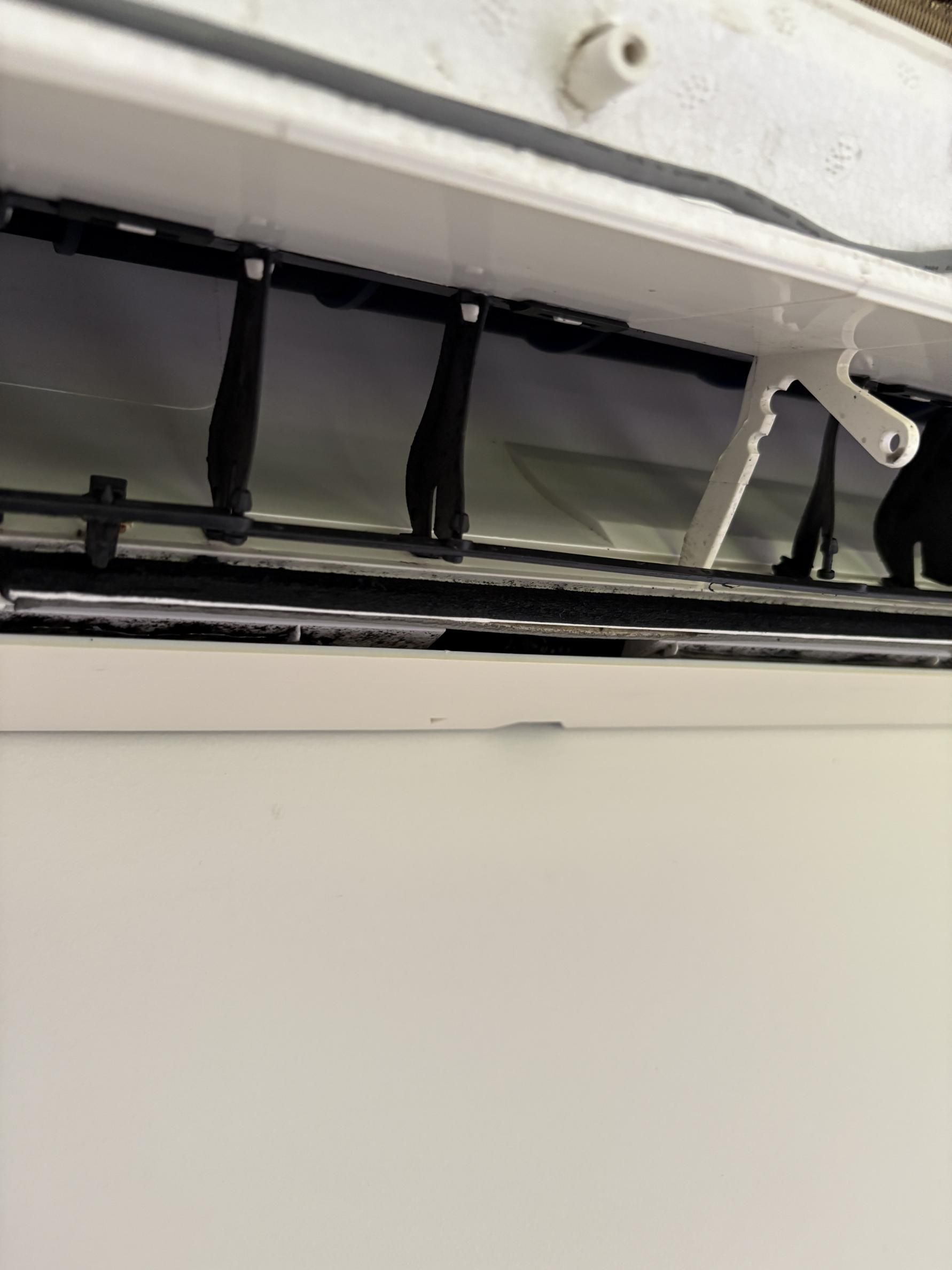 A Close up Of the Inside of An Air Conditioner — Staub Air in Garbutt, QLD