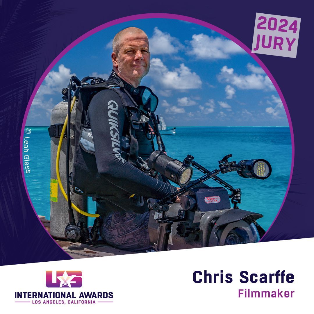 Documentary maker Chris Scarffe is selected to be on the judging panel of the US International Awards