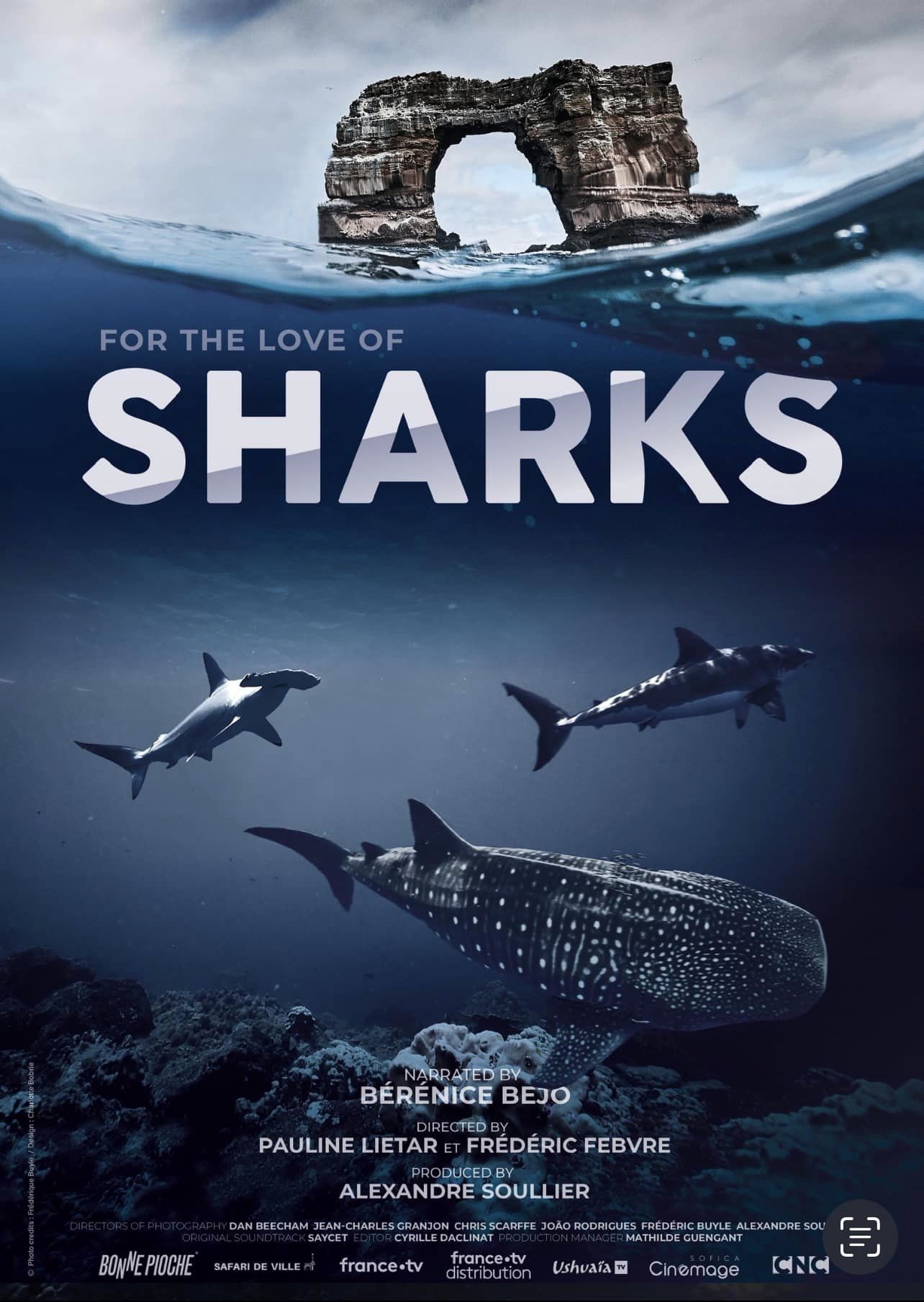 We had a fantastic time filming for Sharks which premieres tonight on France 2. For those of you tha