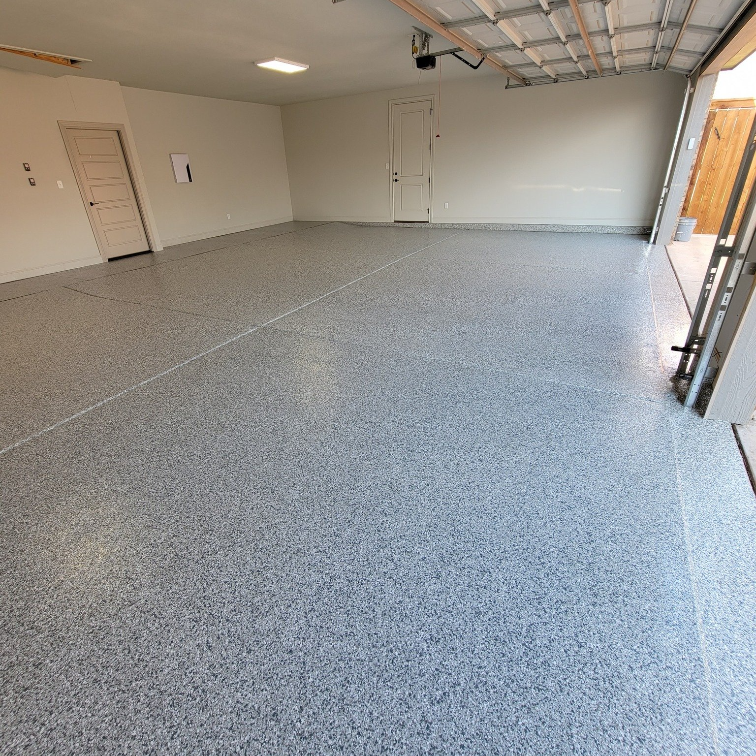 Learn how to choose the right garage floor coating for Texas weather.