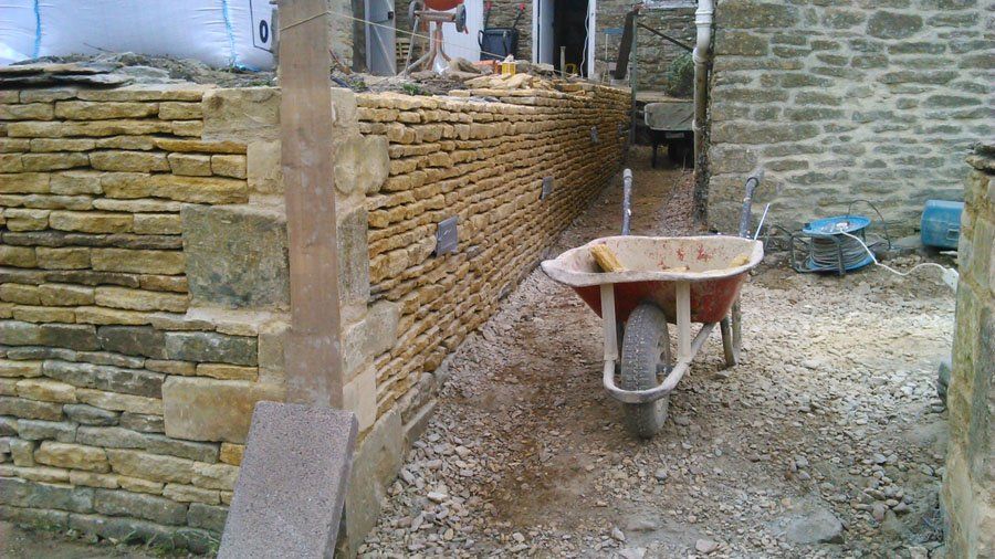 dry stonewalling