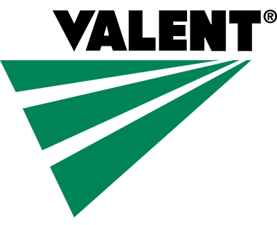 VALENT logo.