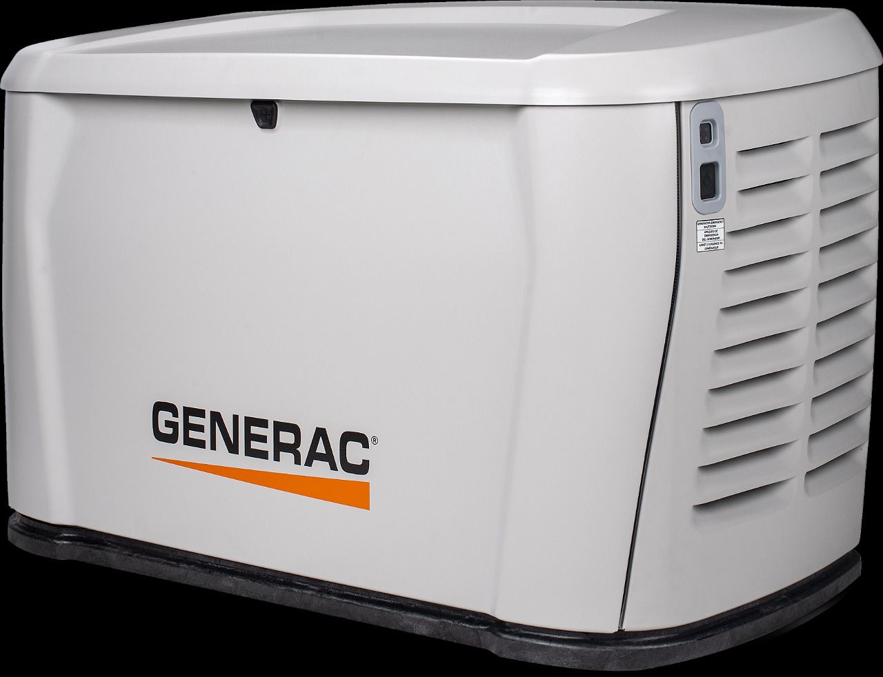 A generator with the word generac on it