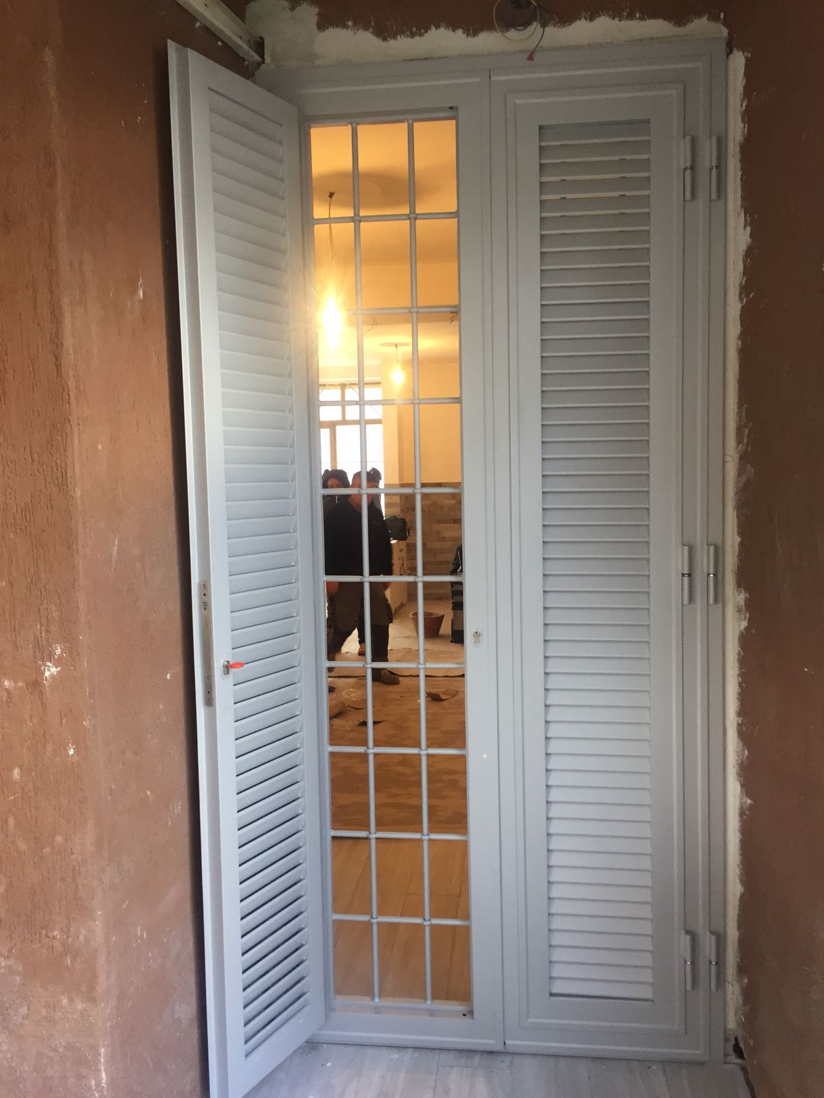 porta finestra bianca