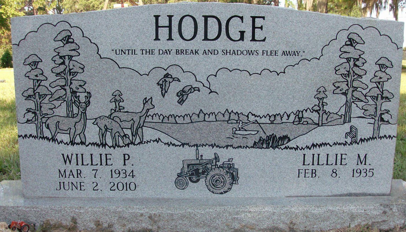 Grey Upright Monuments