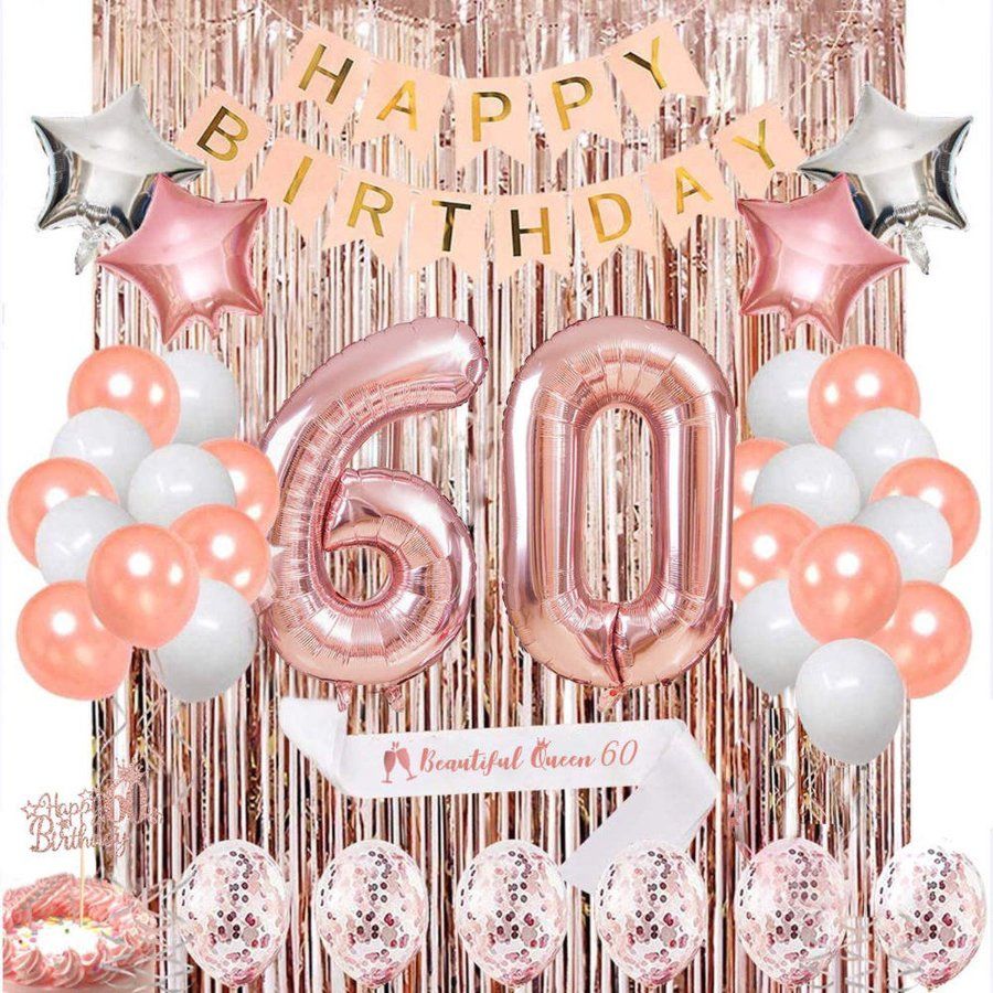 60 Jaar Verjaardag Set - Versiering 60 jaar