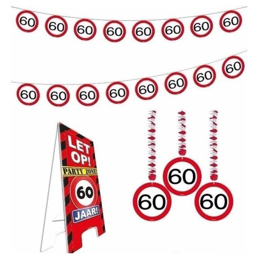 Versiering set 60 jaar