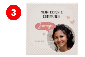 Eerste communie tegeltje - Communie cadeau