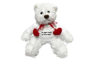 Knuffel Valentijn met tekst - Valentijnscadeau