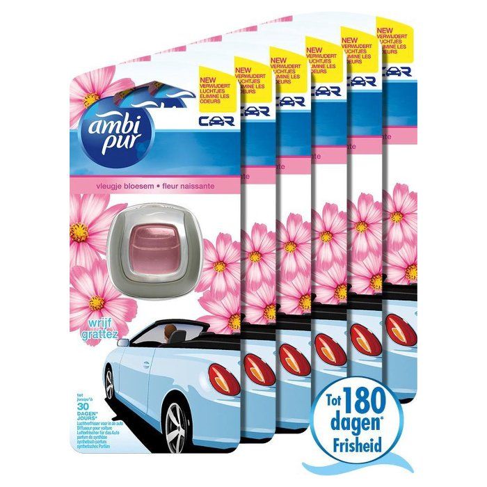 Ambi Pur autogeurtje bloesem - rijbewijs cadeau